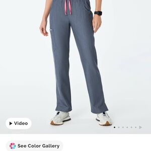 Women's grey figs scrub Pants